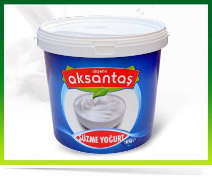 Tam Yağlı Süzme Yoğurt 18 kg